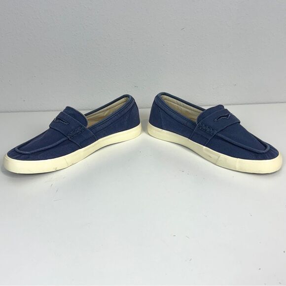 Johnnie-O Sloafer Canvas Loafers Boat Shoes 8 Navy main image 7